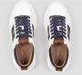 Alexander Smith Eco Wembley Wit Blauw Cognac Sneakers White Heren - Thumbnail 6