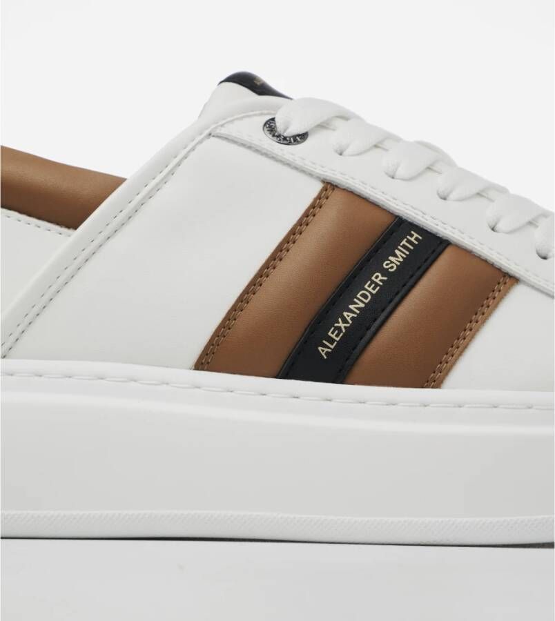 Alexander Smith Eco Wembley Wit Cognac Zwart Multicolor Heren
