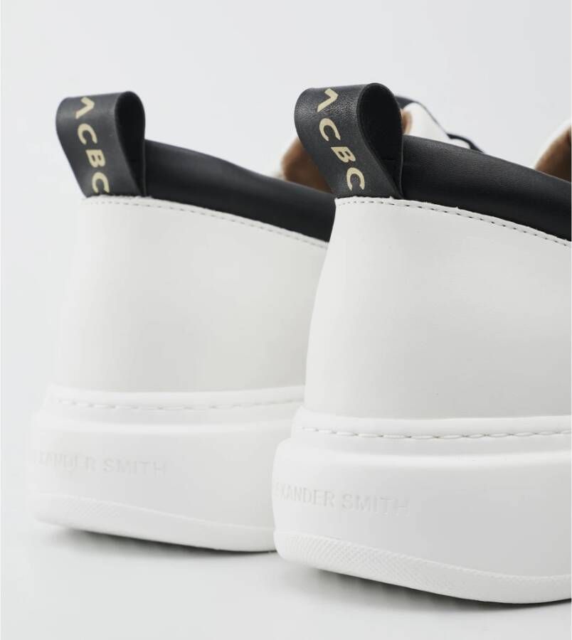 Alexander Smith Eco Wembley Wit Zwart Sneakers White Heren