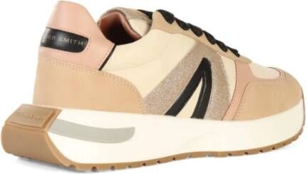 Alexander Smith Glitter Sneakers met Leren en Stoffen Bovenwerk