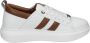 Alexander Smith Heren Synthetisch Leren Sneakers White Heren - Thumbnail 4