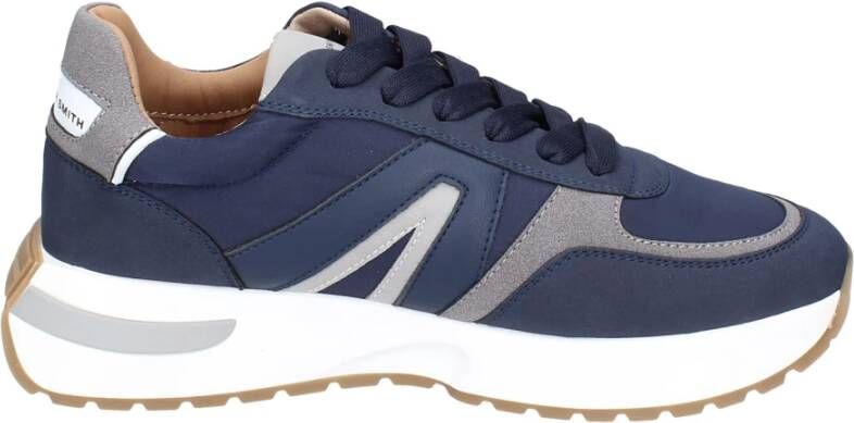 Alexander Smith Heren Textiel Sneakers Blue Heren