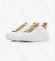 Alexander Smith Logo Sneakers met Rubberen Zool en Vetersluiting White Heren - Thumbnail 4