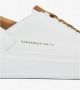 Alexander Smith Logo Sneakers met Rubberen Zool en Vetersluiting White Heren - Thumbnail 5