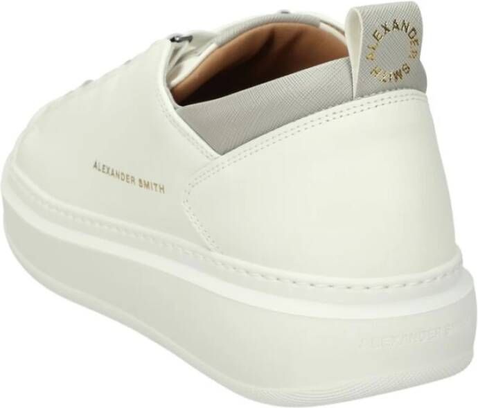 Alexander Smith Lage Sneakers White Heren