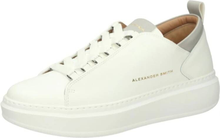 Alexander Smith Lage Sneakers White Heren