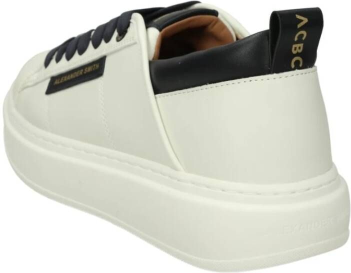 Alexander Smith Lage Sneakers White Heren