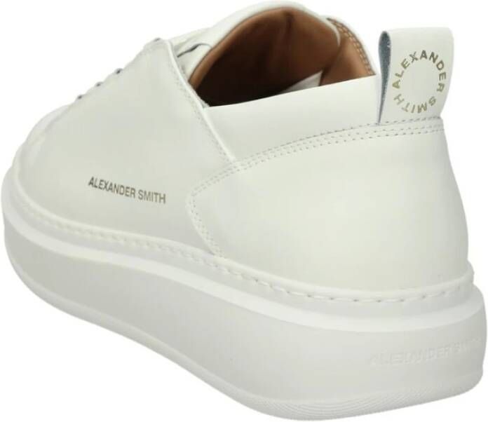 Alexander Smith Lage Sneakers White Heren