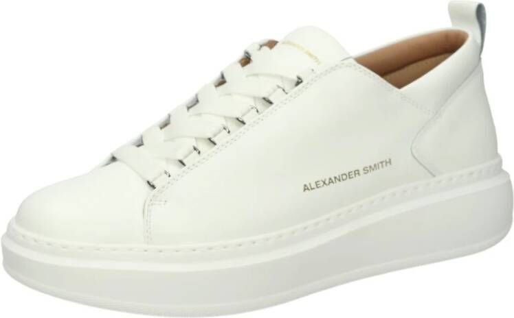 Alexander Smith Lage Sneakers White Heren