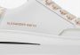 Alexander Smith Lancaster Wit Gouden Sneakers White Dames - Thumbnail 4