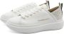 Alexander Smith Lancaster Witte Sneakers met Zilveren Details White Dames - Thumbnail 6