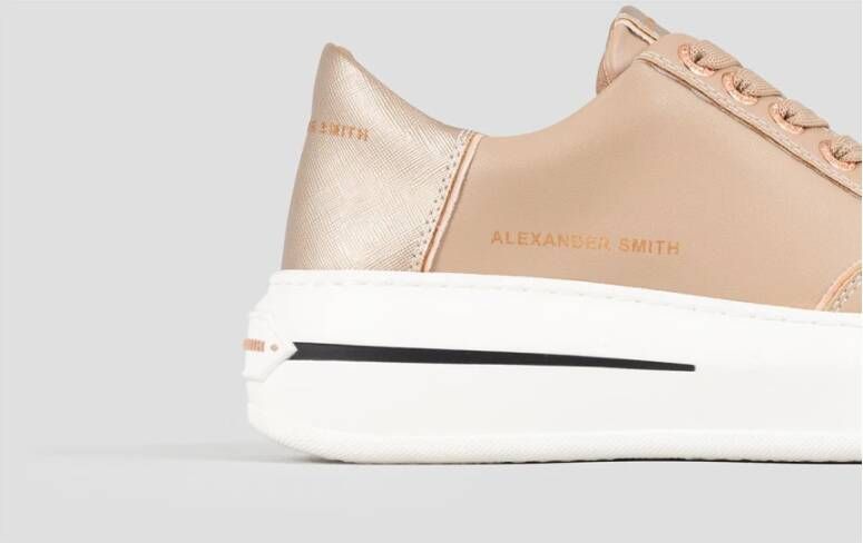 Alexander Smith Lancaster Woman Camel Sneakers Brown Dames