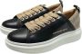 Alexander Smith Leren Sneaker met Logodetail Black Dames - Thumbnail 3