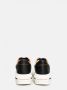 Alexander Smith Leren Sneakers Wit Zwart Rubberen Zool - Thumbnail 2
