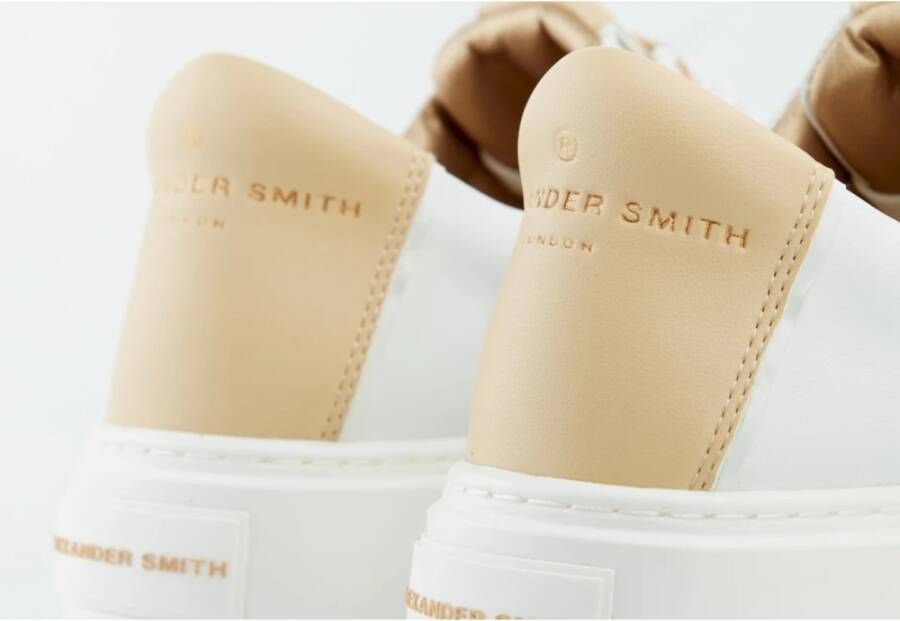 Alexander Smith Witte Roos Jubileum Sneakers White Dames