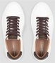 Alexander Smith London Man Dark Brown Sneakers White Heren - Thumbnail 5