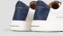 Alexander Smith Wit Bordeaux Leren Sneakers White - Thumbnail 2