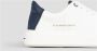 Alexander Smith Wit Bordeaux Leren Sneakers White - Thumbnail 4