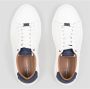 Alexander Smith Wit Bordeaux Leren Sneakers White - Thumbnail 5