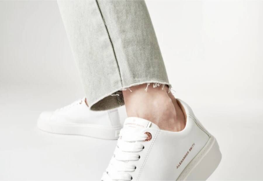 Alexander Smith Londen Vrouw Totale Witte Sneakers White Dames
