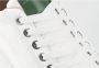 Alexander Smith Bond Sneakers met Contrastdetails White Heren - Thumbnail 6