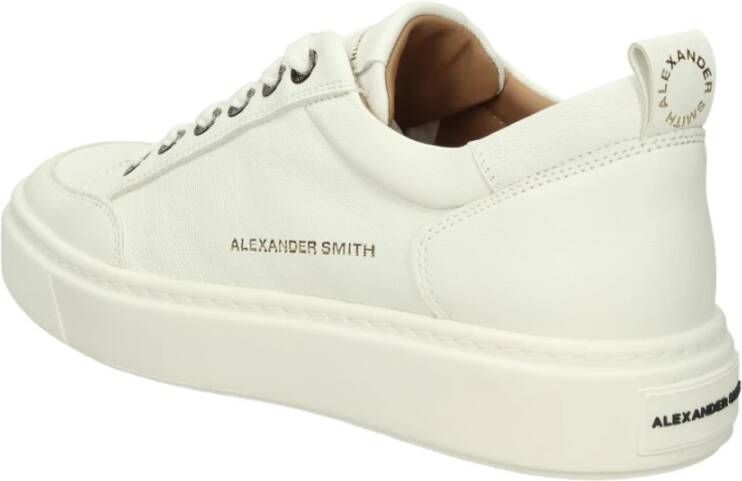 Alexander Smith Luxe Straat Sneakers White Heren