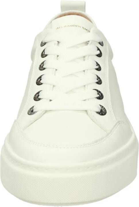 Alexander Smith Luxe Straat Sneakers White Heren