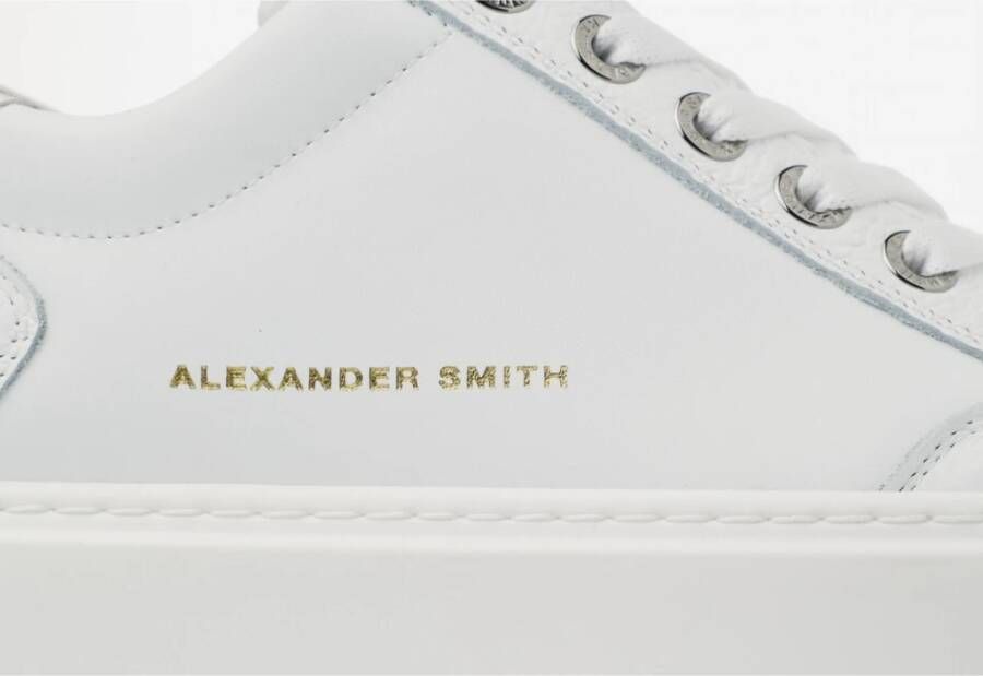 Alexander Smith Luxe Witte Bond Street Sneakers White Heren