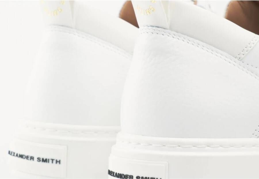 Alexander Smith Luxe Witte Bond Street Sneakers White Heren