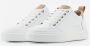 Alexander Smith Witte leren sneakers met blauwe details White - Thumbnail 30