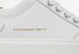 Alexander Smith Witte leren sneakers met blauwe details White - Thumbnail 32