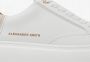 Alexander Smith Greenwich Sneakers met Roze Details White Dames - Thumbnail 4