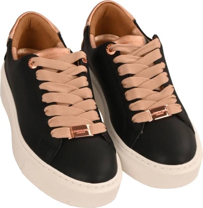 Alexander Smith Minimalistische Stedelijke Damessneakers Black Dames