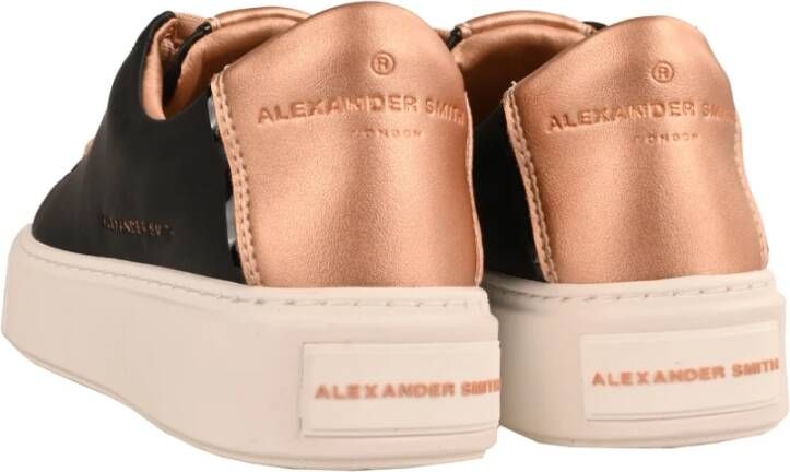 Alexander Smith Minimalistische Stedelijke Damessneakers Black Dames
