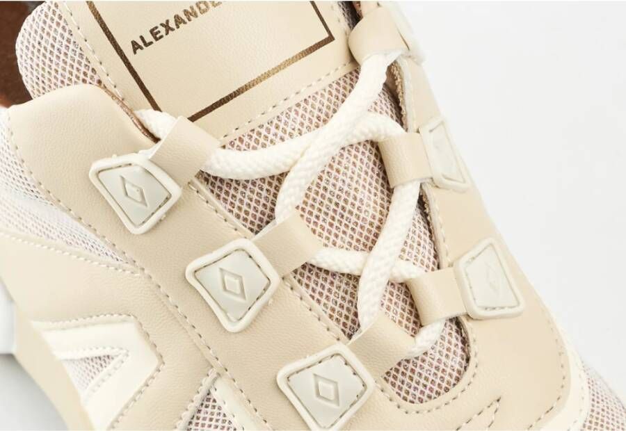 Alexander Smith Moderne Beige Marmer Sneaker Beige Dames