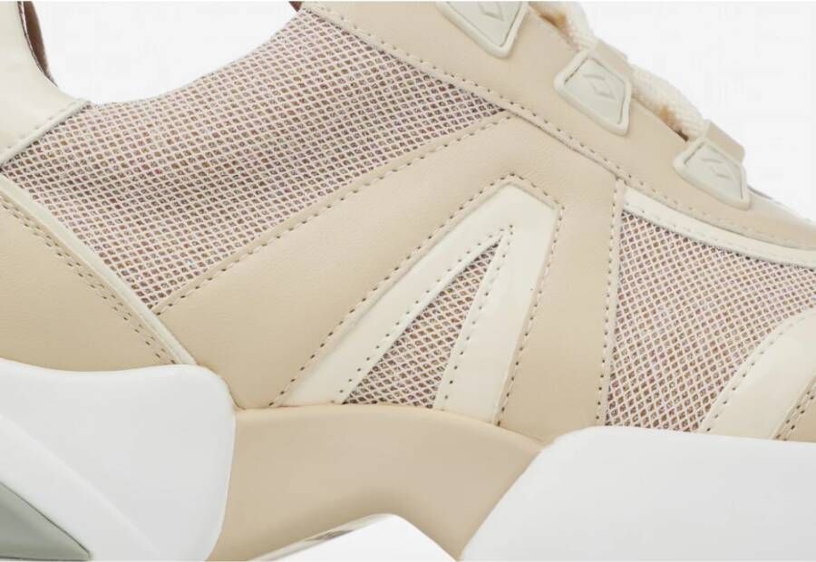 Alexander Smith Moderne Beige Marmer Sneaker Beige Dames