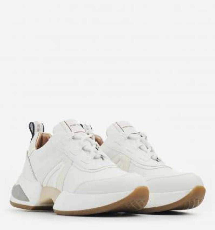 Alexander Smith Moderne Marmer Sneaker in Wit White Dames