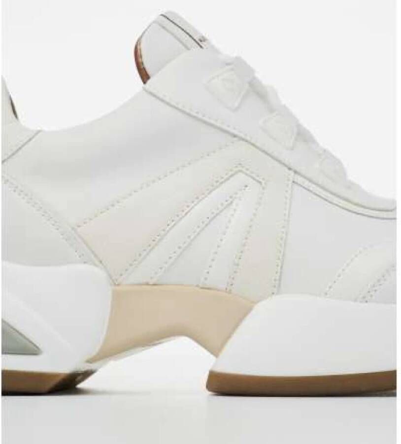 Alexander Smith Moderne Marmer Sneaker in Wit White Dames