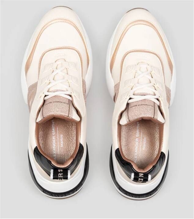 Alexander Smith Moderne Marmer Vrouw Sneaker Ivoor Koper Multicolor Dames