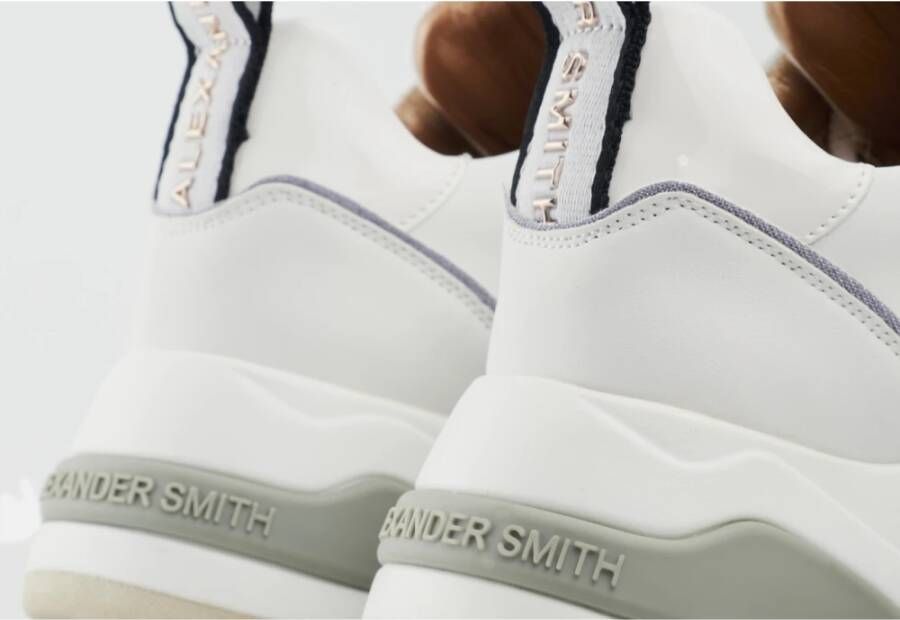 Alexander Smith Moderne Marmer Vrouw Wit Avio Sneaker White Dames
