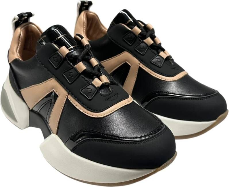 Alexander Smith Pelle Sneaker Black Dames