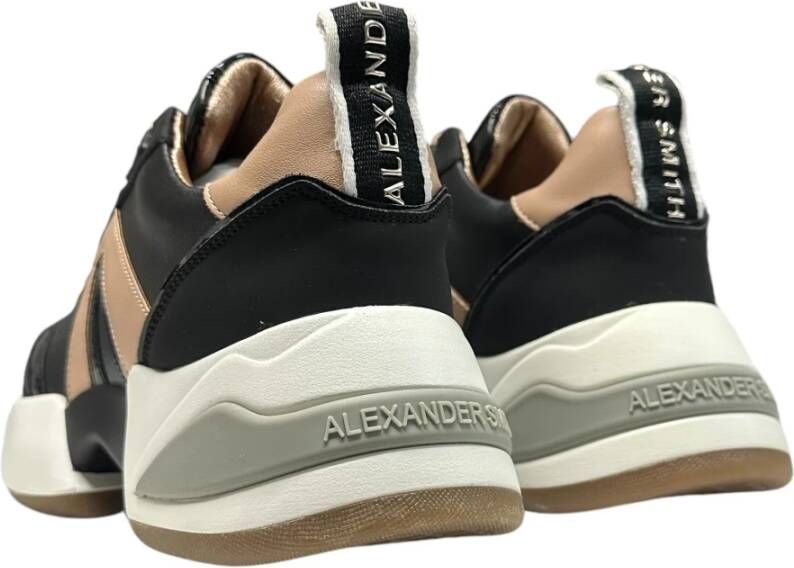 Alexander Smith Pelle Sneaker Black Dames