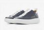 Alexander Smith Wembley Leren Sneakers voor Heren Blue Heren - Thumbnail 8