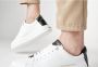 Alexander Smith Witte Leren Veterschoenen 9010Wbk White Heren - Thumbnail 10