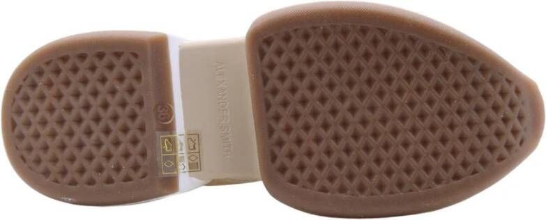 Alexander Smith Stijlvolle frambooskleurige sneakers voor vrouwen Beige Dames