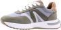 Alexander Smith Militair Groene Runner Sneakers Green Heren - Thumbnail 8