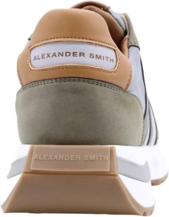 Alexander Smith Stijlvolle Herensneakers Green Heren