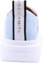 Alexander Smith Witte leren sneakers met blauwe details White - Thumbnail 73