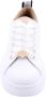 Alexander Smith Witte leren sneakers met blauwe details White - Thumbnail 50