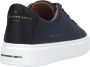 Alexander Smith Blauwe Leren Veterschoenen met Gouden Logo Blauw Heren - Thumbnail 14